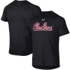 Men's Under Armour Black South Carolina Gamecocks School Logo Tech 2.0 Performance Raglan T-Shirt