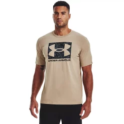 Big & Tall Under Armour Camo Boxed Logo Tee