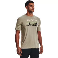 Big & Tall Under Armour Men's Stacked Logo Fill Tee