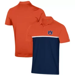 Men's Under Armour Navy/Orange Auburn Tigers Game Day Performance Polo