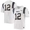 Men's Under Armour #12 White Navy Midshipmen Replica Player Jersey