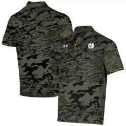 Men's Under Armour Camo Notre Dame Fighting Irish Freedom Polo