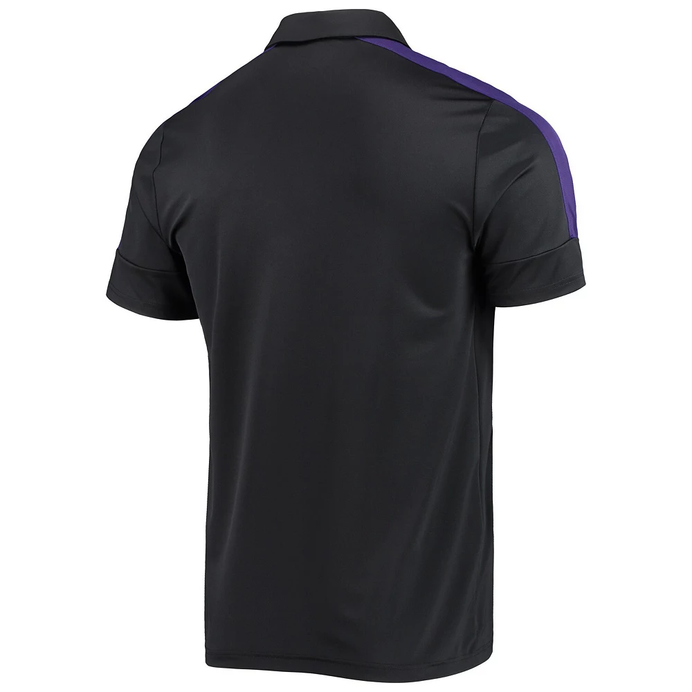 Men's Under Armour Black Northwestern Wildcats Sideline Recruit Performance Polo - Image 4