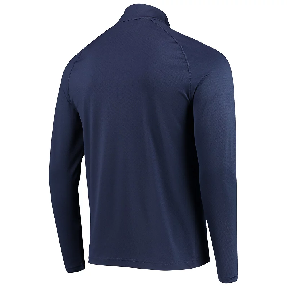 Men's Under Armour Navy Navy Midshipmen Rivalry USMC Team Issue 2.0 Special Game Quarter-Zip Jacket - Image 4