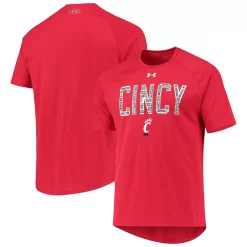 Men's Under Armour Red Cincinnati Bearcats 513 Tech T-Shirt