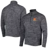 Men's Under Armour Black Maryland Terrapins Tempo Fleece Quarter-Zip Jacket