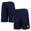 Men's Under Armour Navy Notre Dame Fighting Irish Woven Shorts