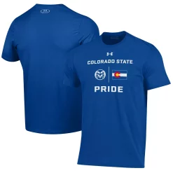 Men's Under Armour Royal Colorado State Rams Pride T-Shirt