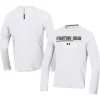 Men's Under Armour White Notre Dame Fighting Irish 2022 Sideline Training Performance Long Sleeve T-Shirt